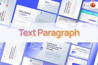 Text Slides PowerPoint Template